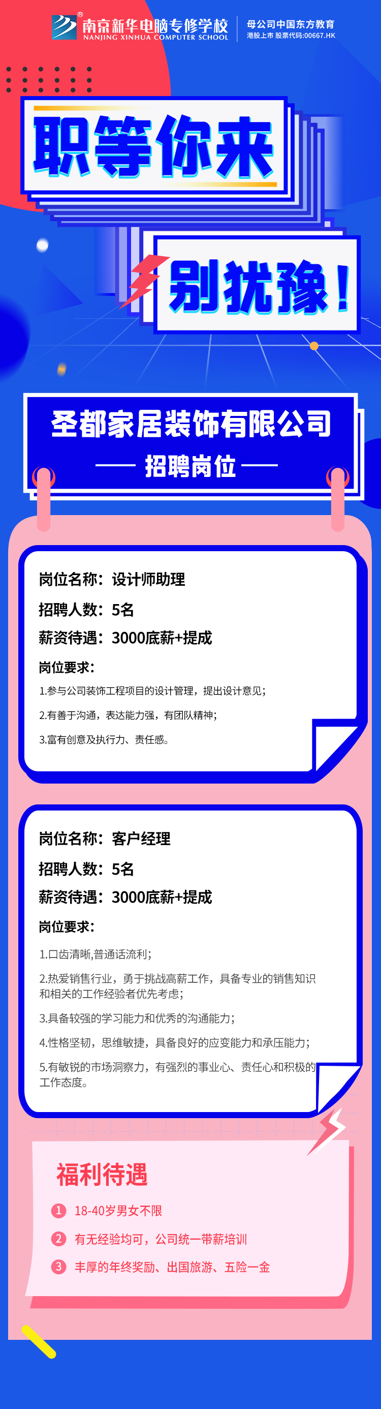 招賢納士，“職”等你來！